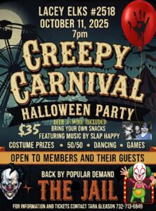 Creepy Carnival 2025 Flyer